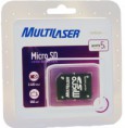 CARTÃO DE MEMORIA MULTILASER MICRO SD 8GB